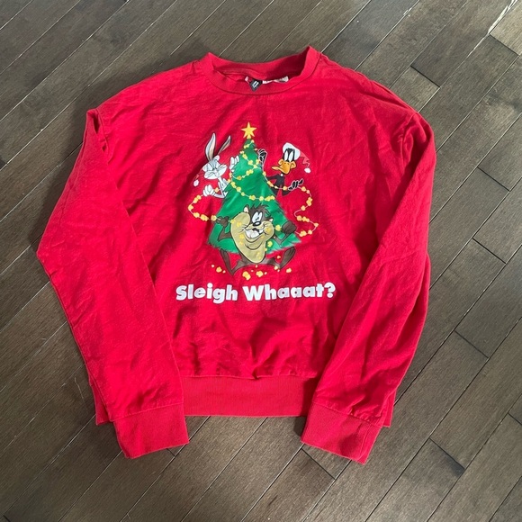 Divided Sweaters - H&M Divided Warren Bros Christmas Sweater Size small